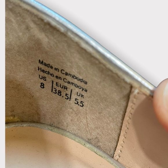 Call it Spring - Shiny Sparkly Silver Heels - 8 - Picture 3 of 6